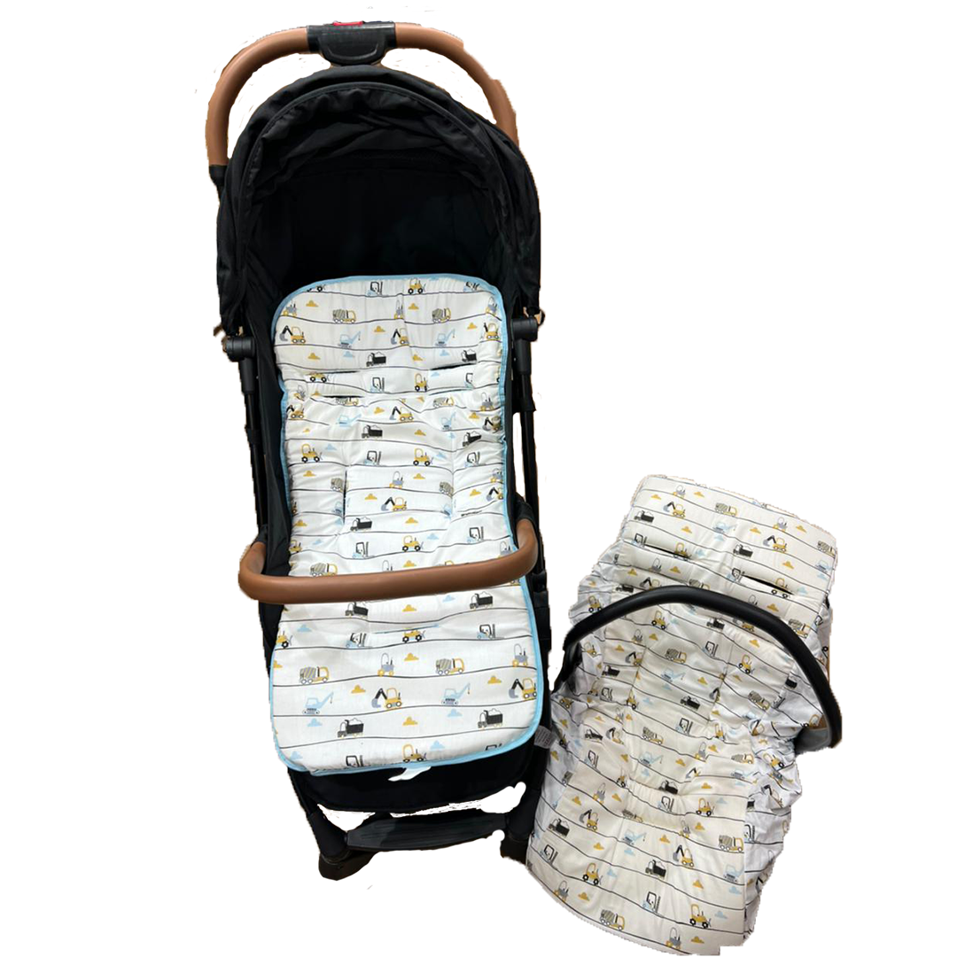 Kit Capa de carrinho e bebê confort